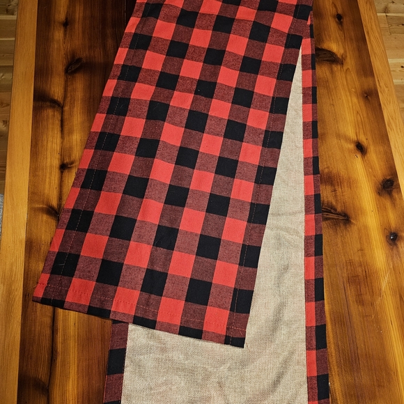 Other - Red and Black Checkered Table Runner